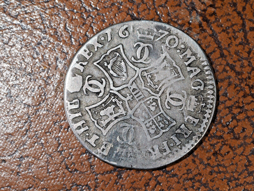 1670 Scottish Merk Charles II