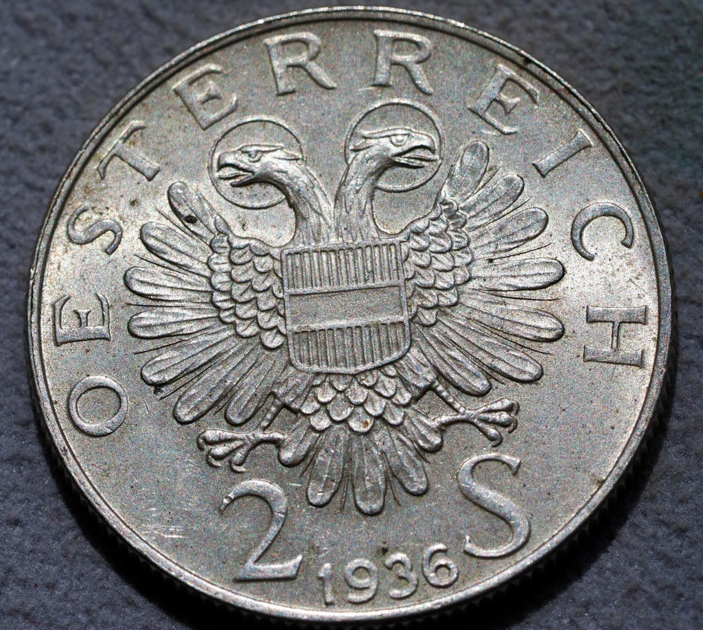 Austria 2 Schilling 1936-superb1