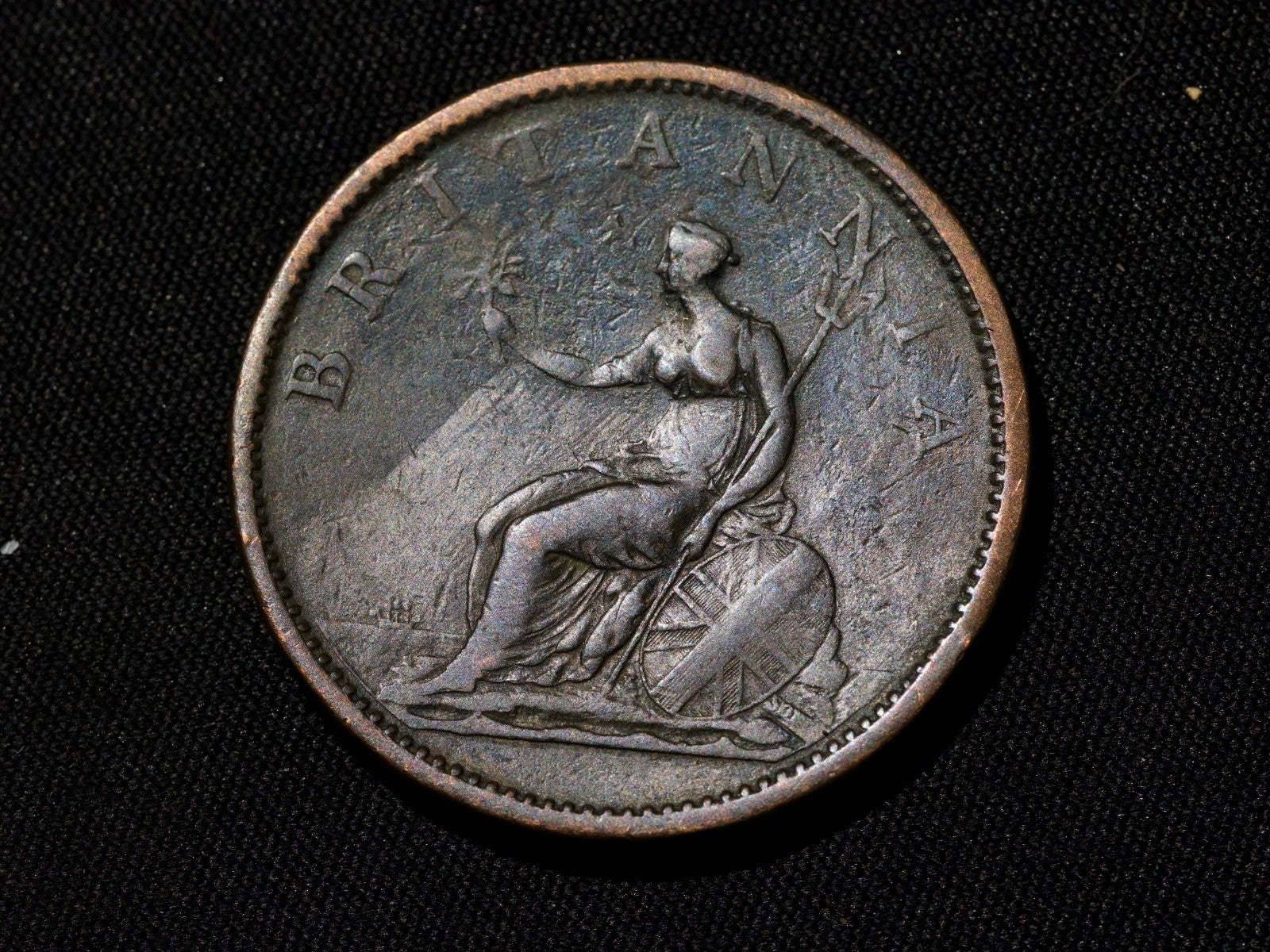 1806 George III Penny Coin1