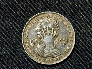 GERMANY Hamburg Imperial Corruption Satirical silver Medal