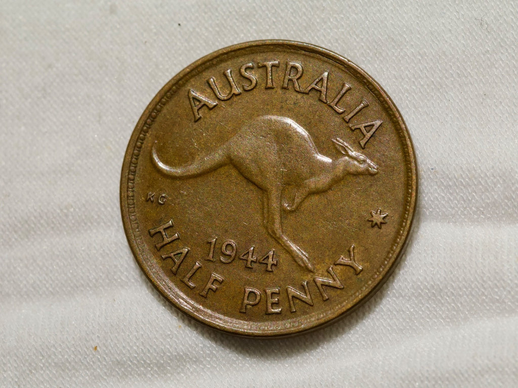 Australia  Half Penny 1944 M0