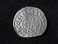 Henry III Silver Hammered Short Cross Penny. 1216-47. Class 7a Iohan on Cante0