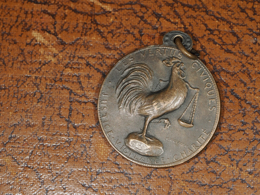 WW1 ADOLPHE-MAX-BOURGMESTRE-DE-BRUXELLES COIN MEDALLION 19141