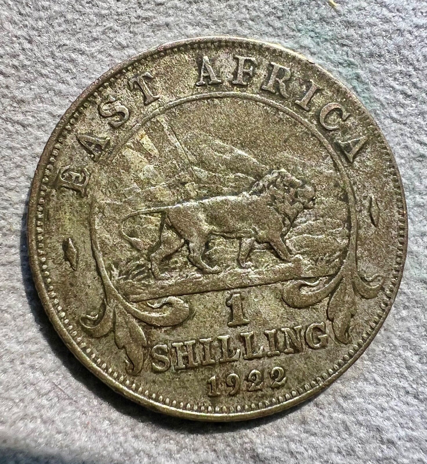 East Africa 1 shilling 19220