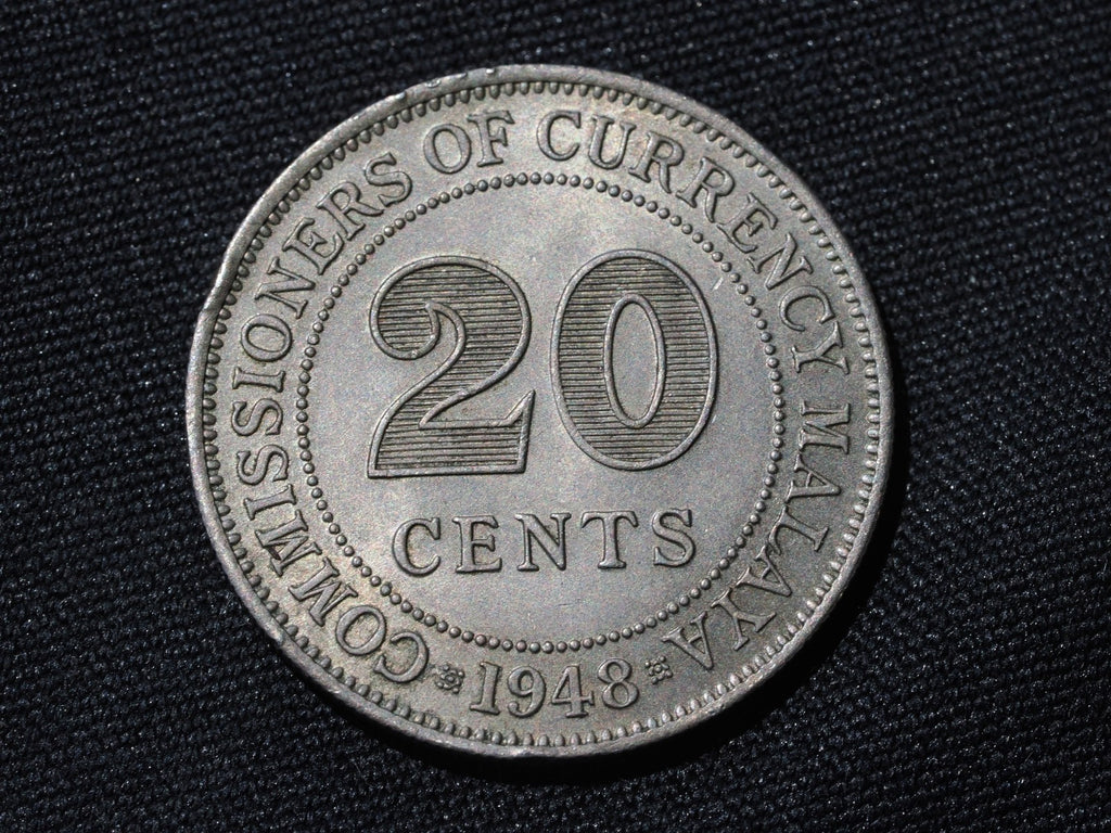 Malaya 20 Cents 19480