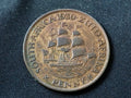 South African Penny. 1930 George V. Bronze. Nice Condition0