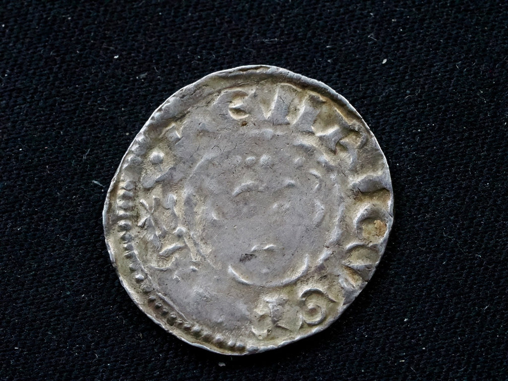 King John hammered penny class 5c-IOHAN ON CA0