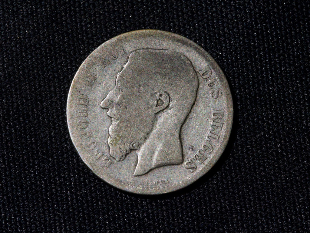 Belgium 50 Centimes 18861