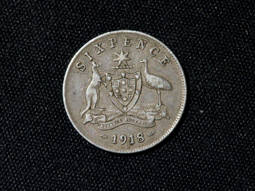 Australia Sixpence 19180