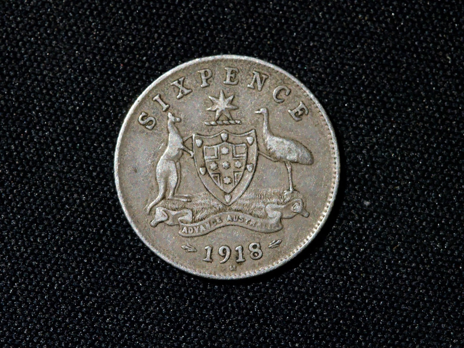 Australia Sixpence 19180