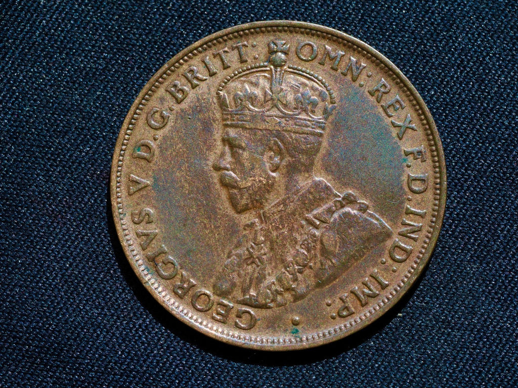 Australia 1920 with no dots penny-high grade with some lustre1