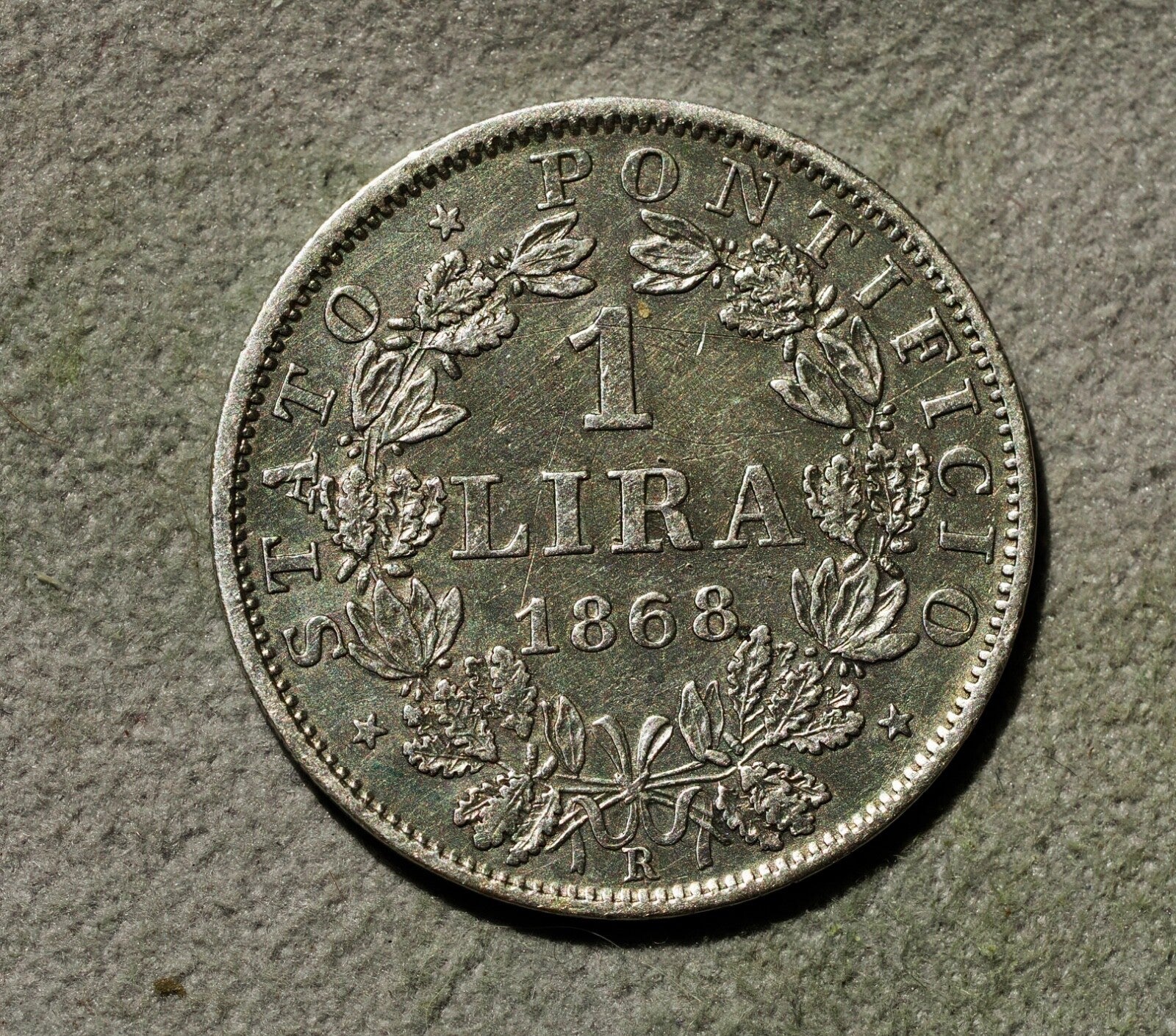 Italy 1 Lira 18680