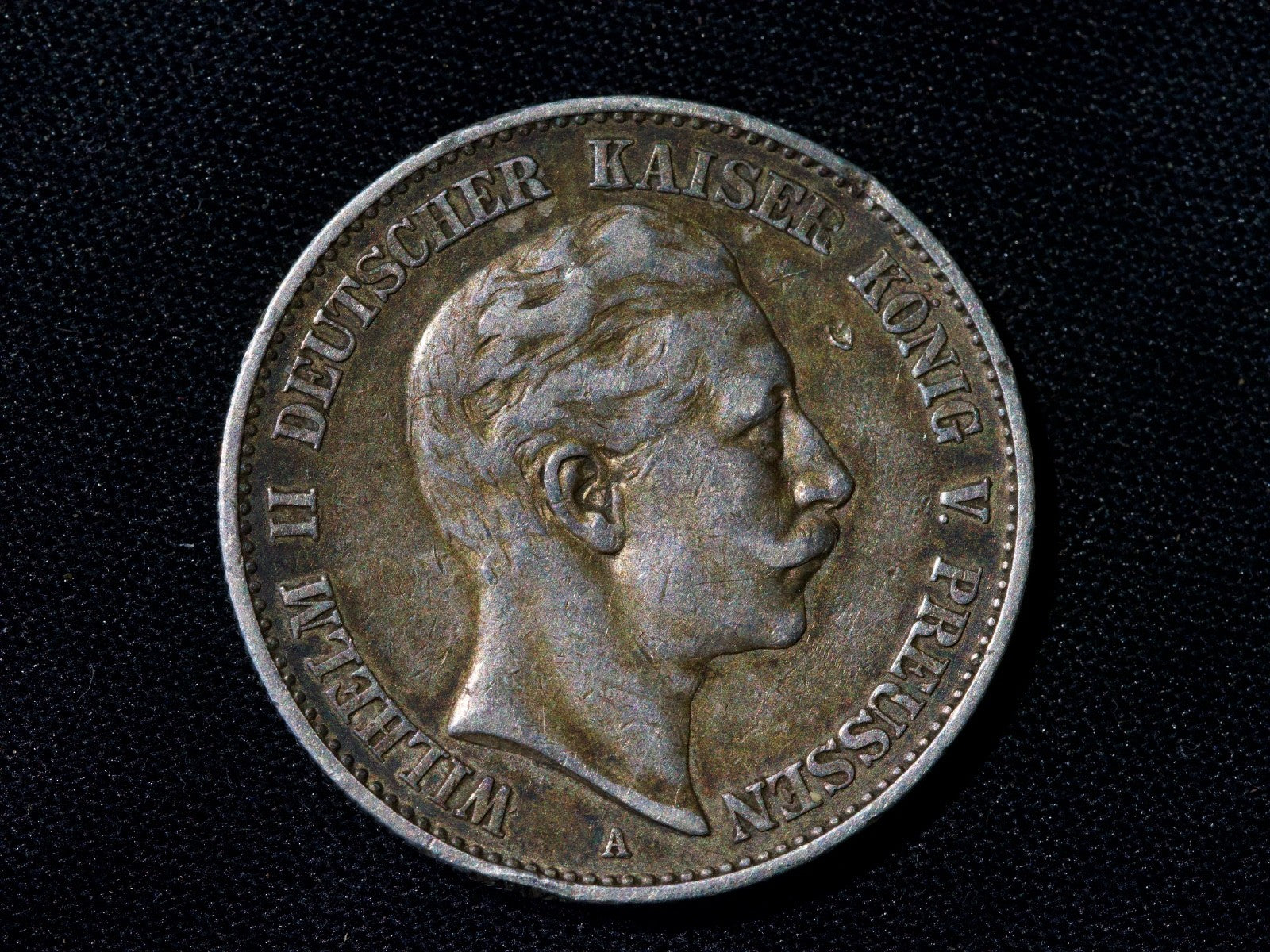 GERMANY 2 MARK 1896 A Prussia William II1
