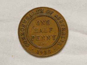 Australia Half-penny 1938