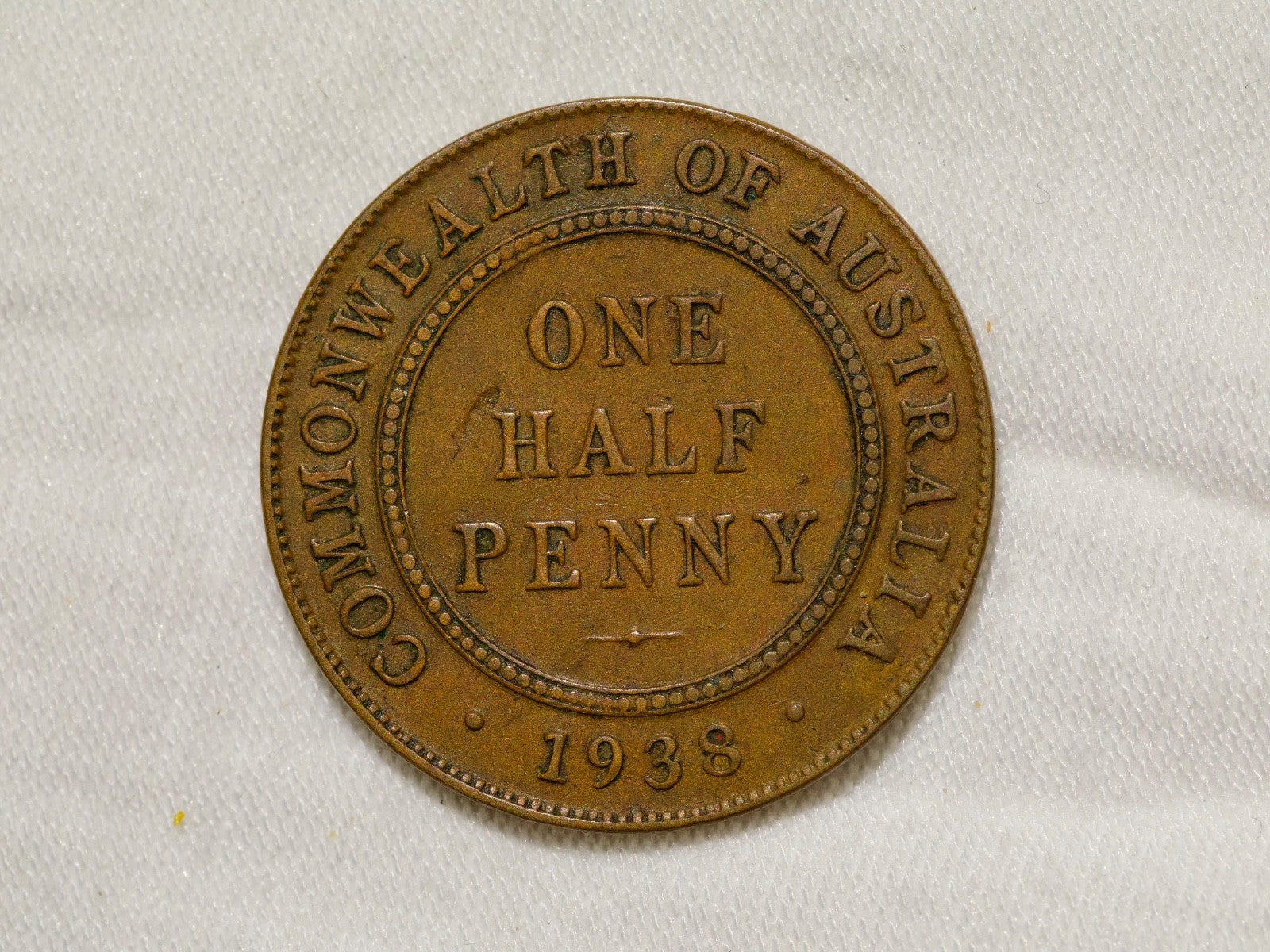 Australia Half-penny 19380