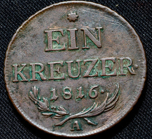 Austria 1 Kreuzer 1816 A