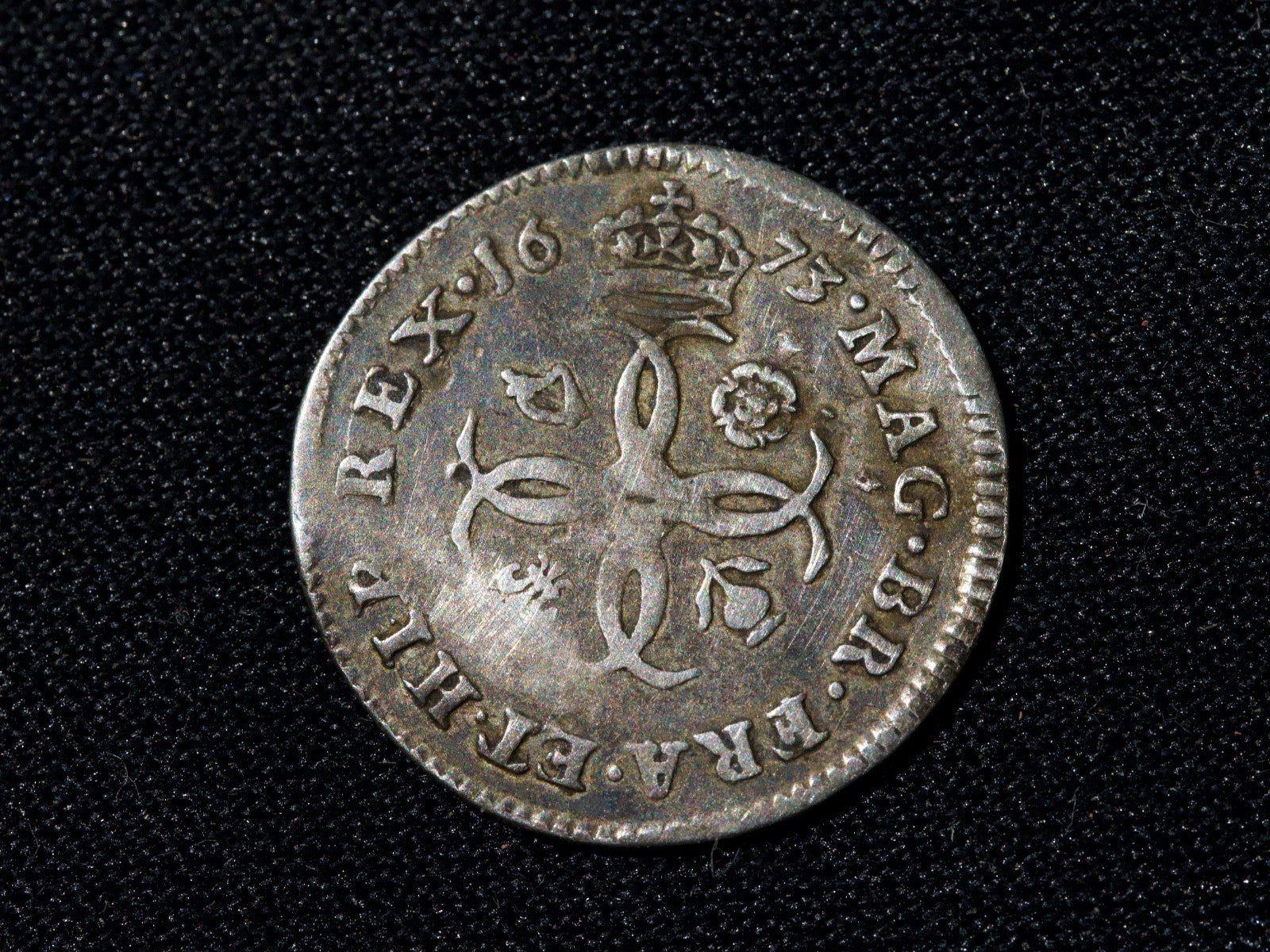 1673 Fourpence