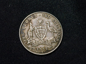 Australia Florin 1915H