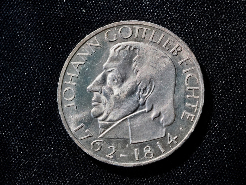 Germany 5 Marks 1964J 150th Anniversary - Death of Johann Gottlieb Fichte-PROOF0