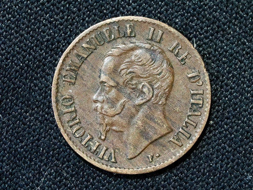 1867 Kingdom Italy 1 centesimo0