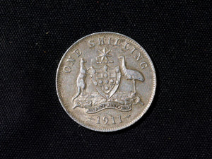 Australia shilling 1911