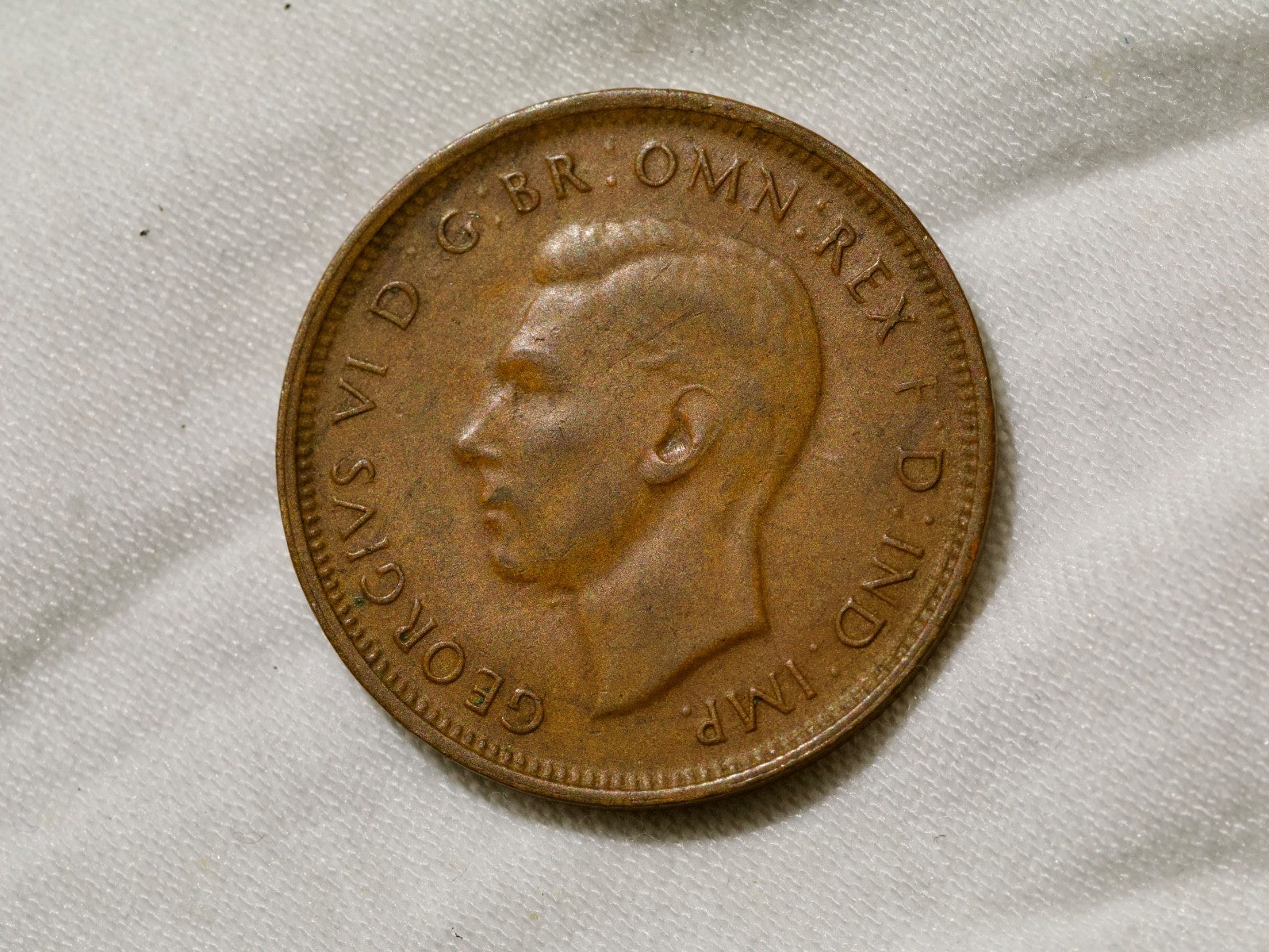 Australia  Half Penny 1945 dot1