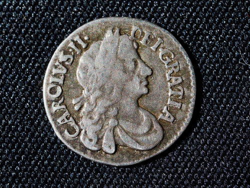 1679 Maundy Twopence - Charles II