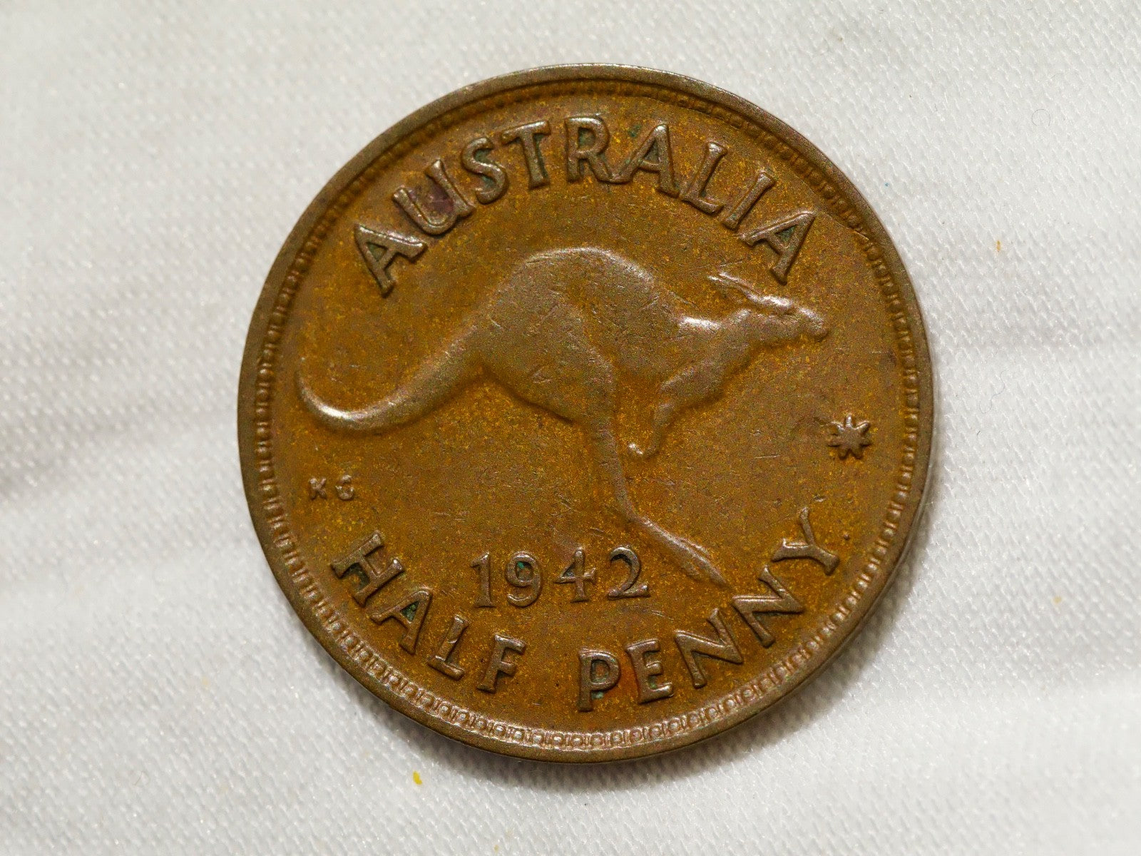 Australia  Half Penny 1942 P0