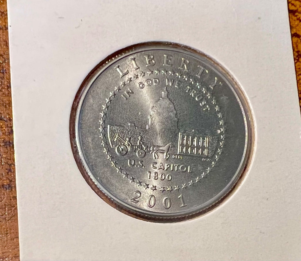USA Capitol Visitor Center Commemorative Half Dollar 2001-UNC0