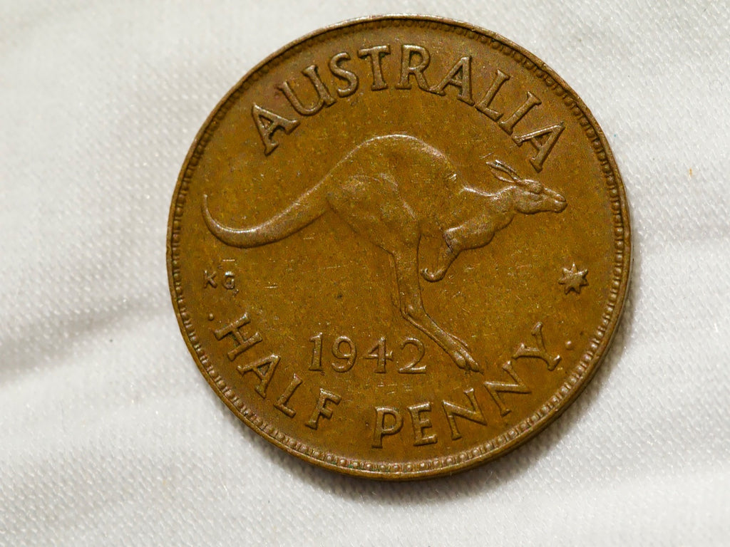 Australia  Half Penny 1942 I0
