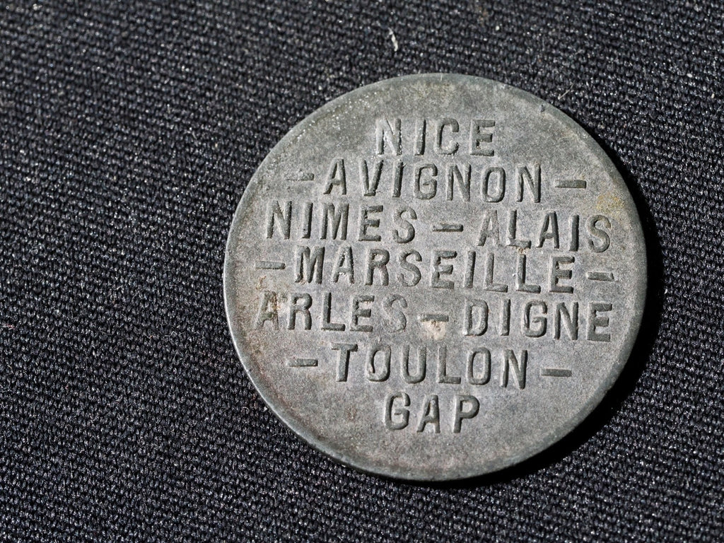 1918 France Regional Province 5 Centimes Token1