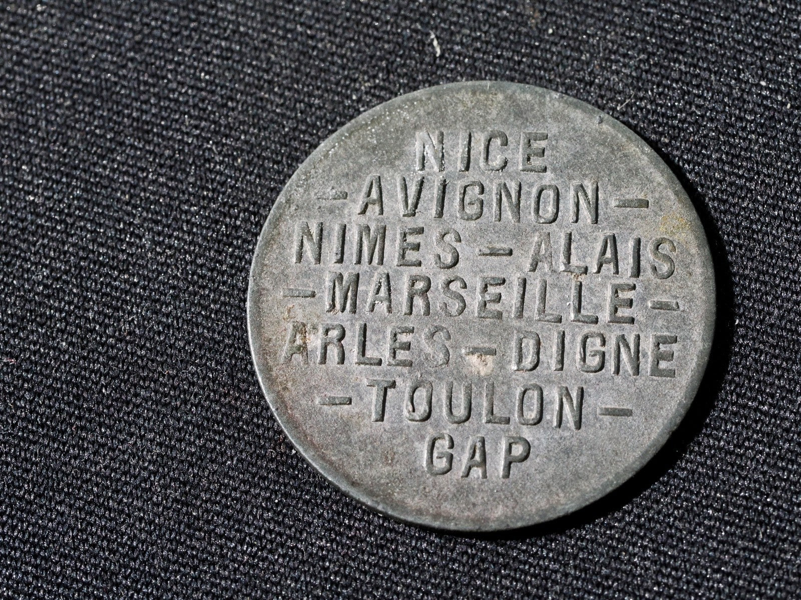 1918 France Regional Province 5 Centimes Token1