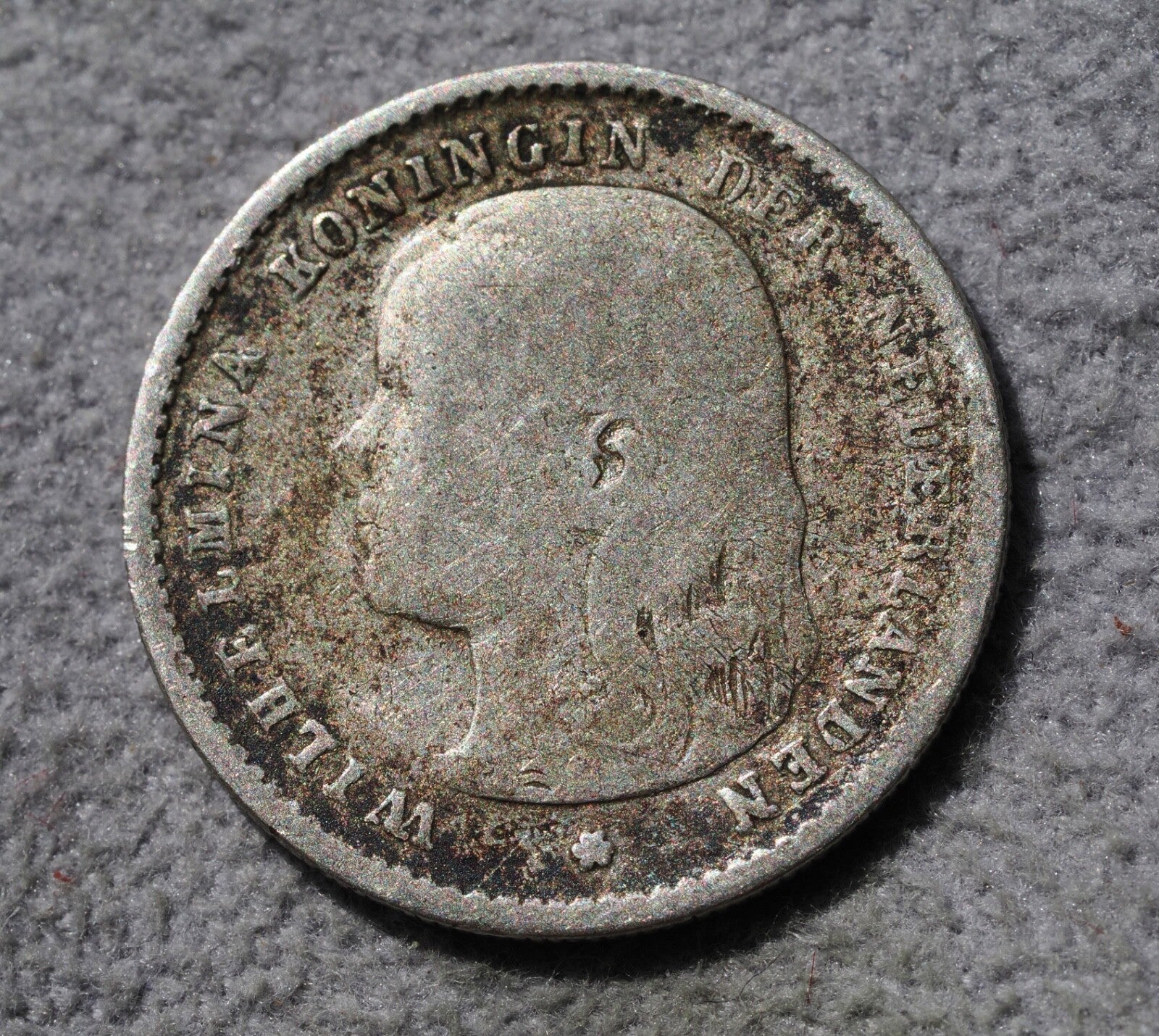 Netherlands 10 Cents 18970