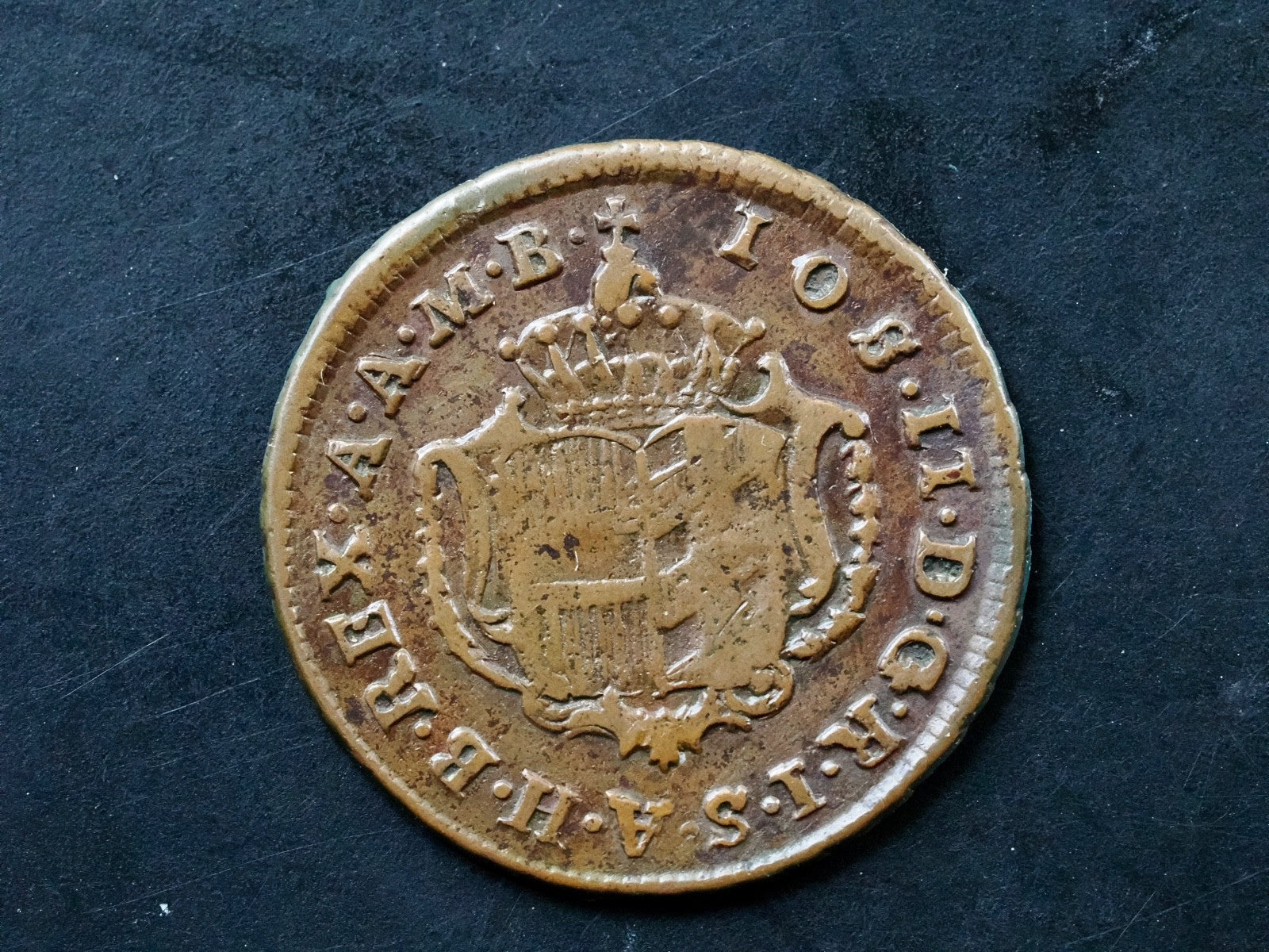 German States FURTHER AUSTRIA 1/4 Kreutzer 1789 H1
