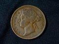 Straits Settlements - 1 cent 18830
