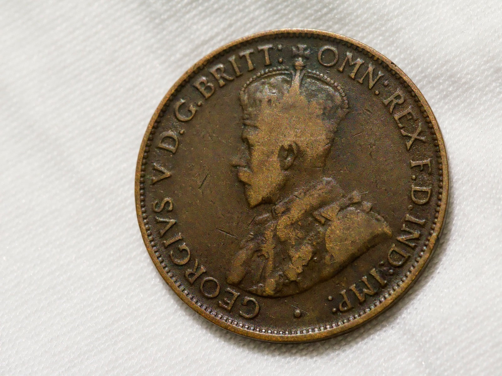 Australia  Half Penny 1915H1