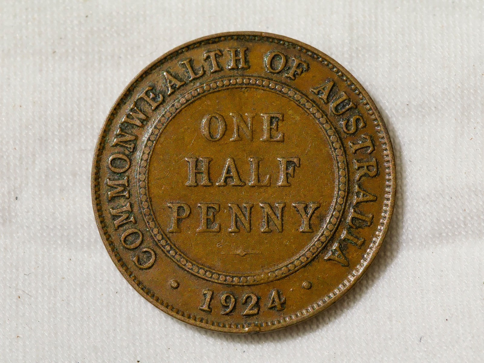 Australia  Half Penny 19240