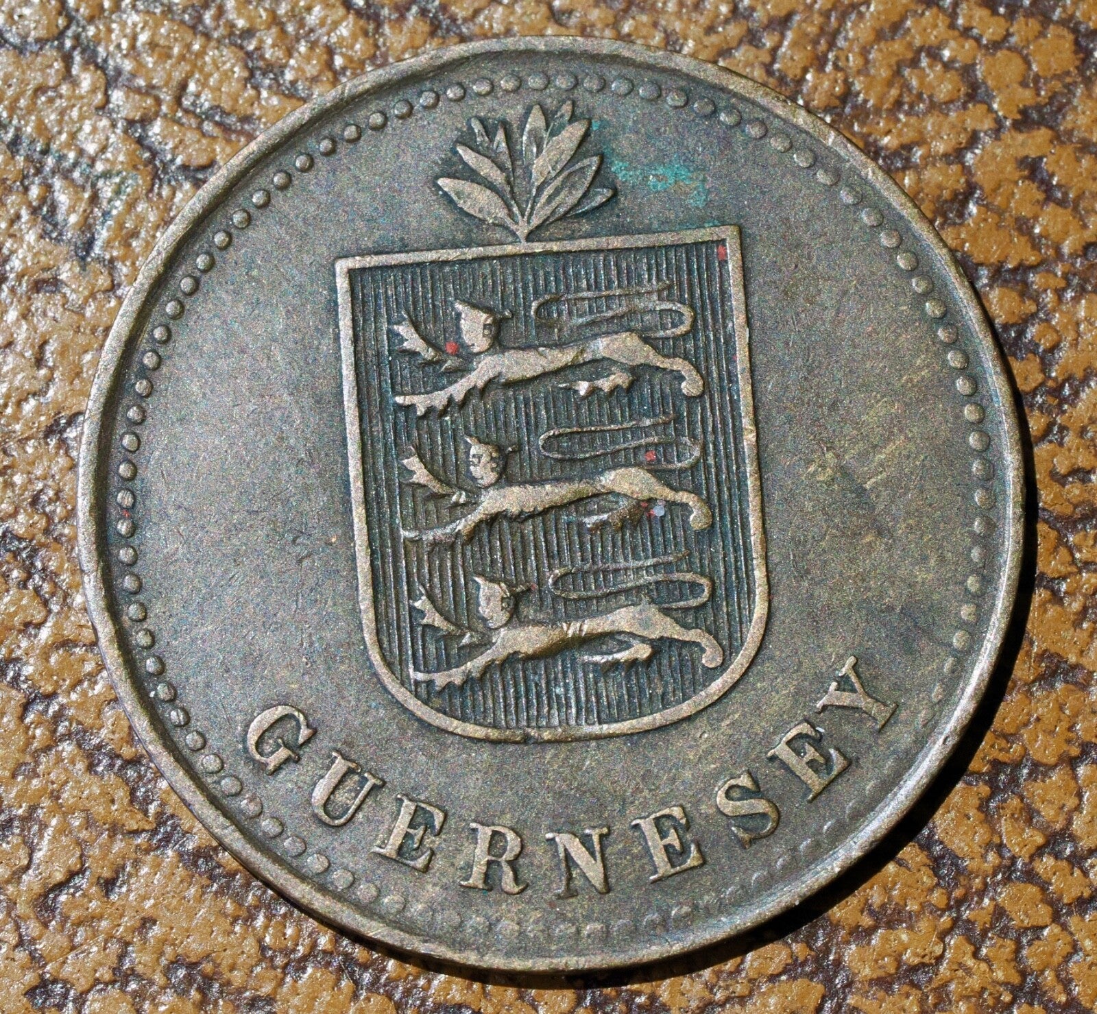 GUERNSEY 4 DOUBLES 19181