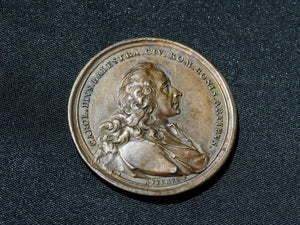 Italy-Vatican (ca 1790) Carlo Pio Balestra Bronze Medal By Bernhard Perg-46mm