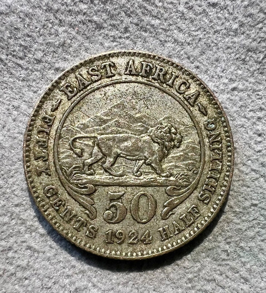 East Africa 50 Cents coin 19240