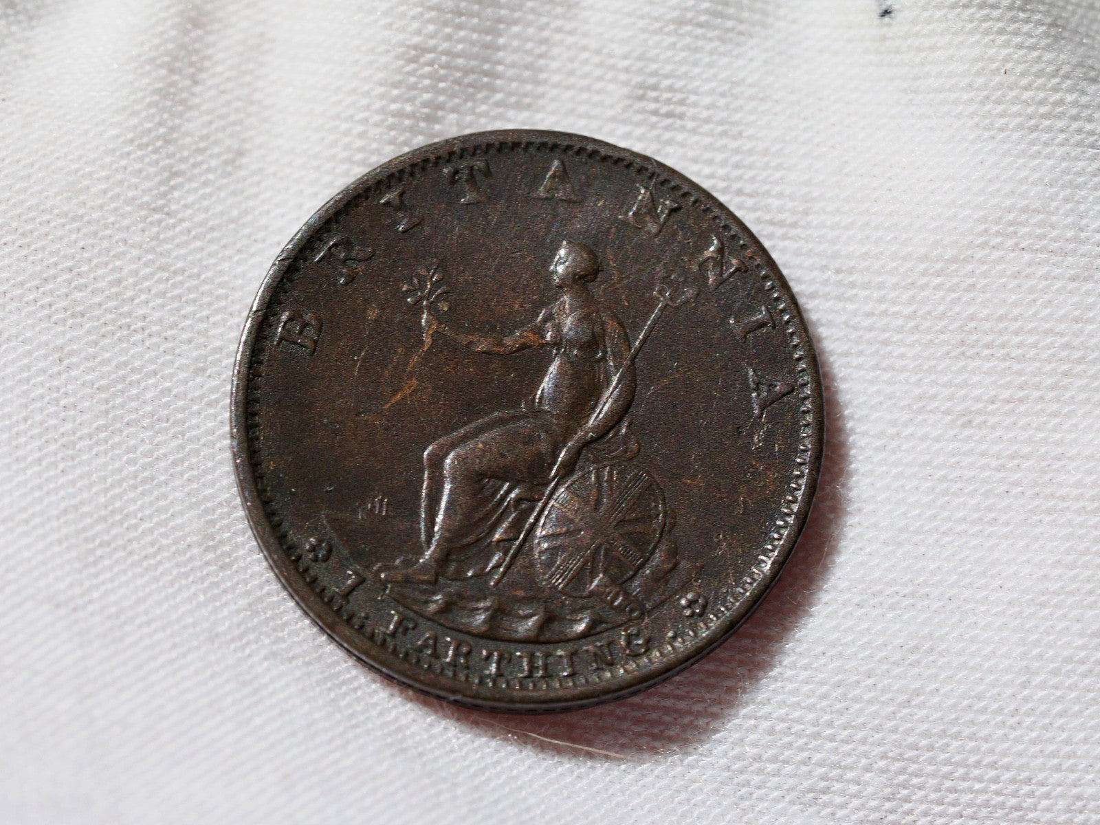 George III farthing 1799-high grade1