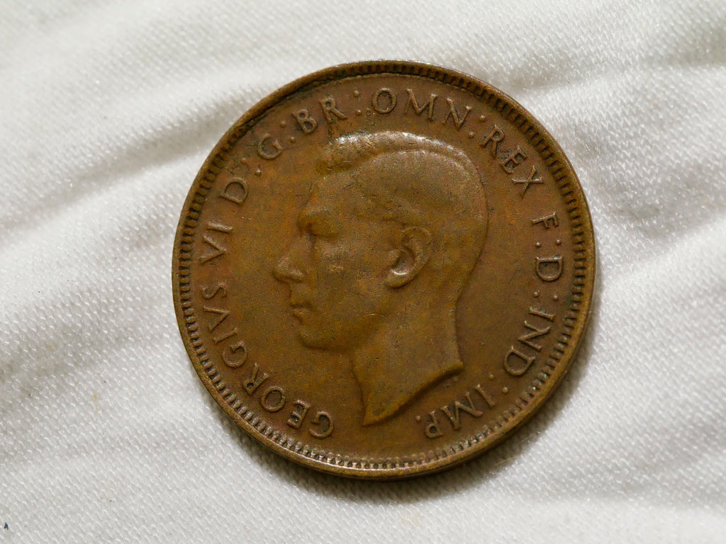 Australia  Half Penny 1948 dot1