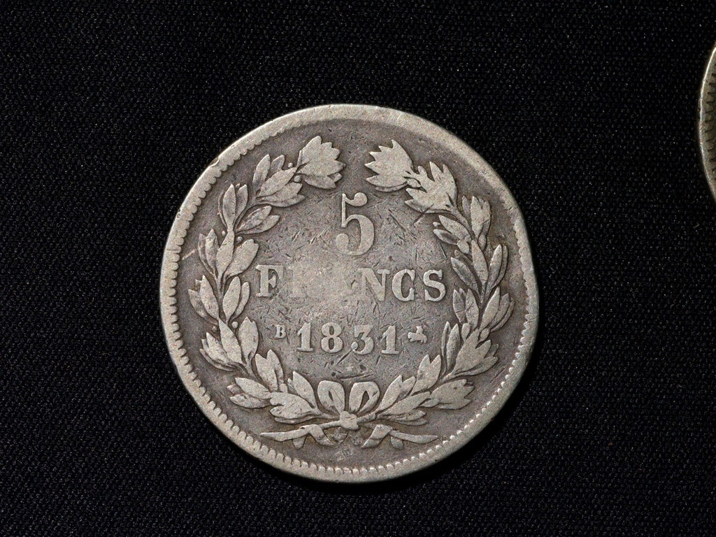 FRANCE LOUIS-PHILIPPE I 5 FRANCS 1831 B ROUEN1