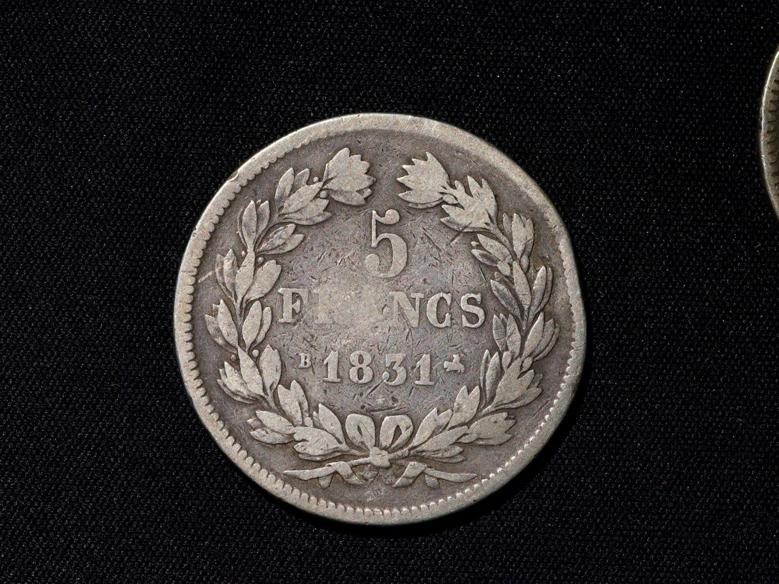 FRANCE LOUIS-PHILIPPE I 5 FRANCS 1831 B ROUEN1