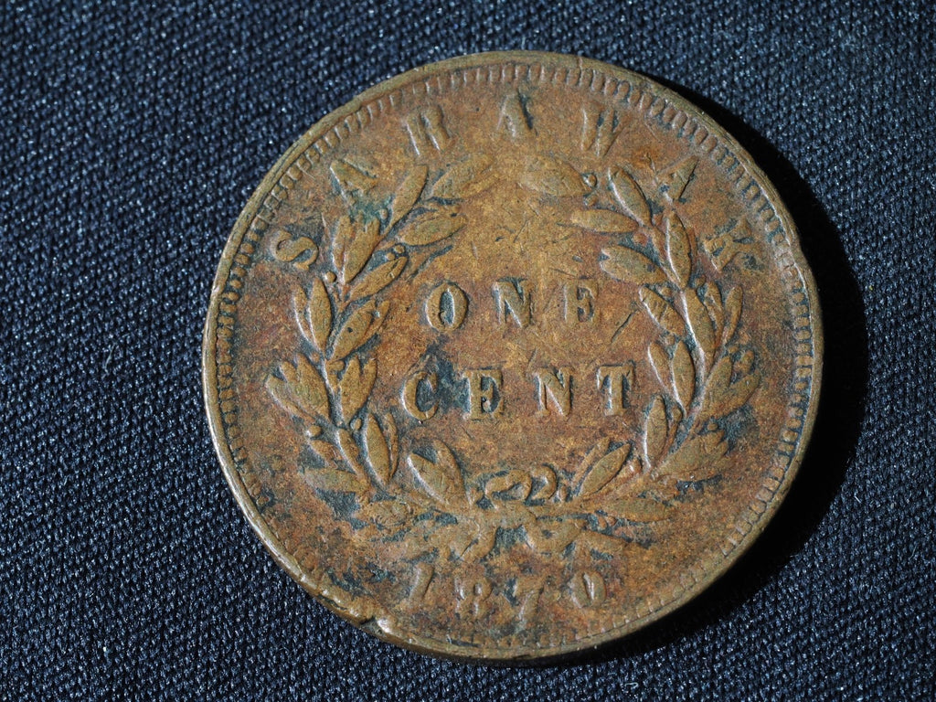 Sarawak One Cent 18700