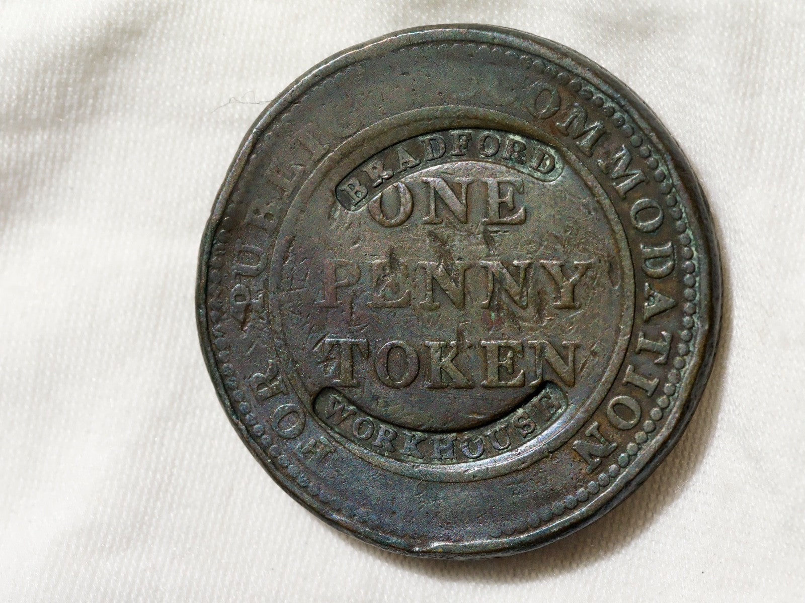 1819 One Penny Union Copper Company Birmingham0