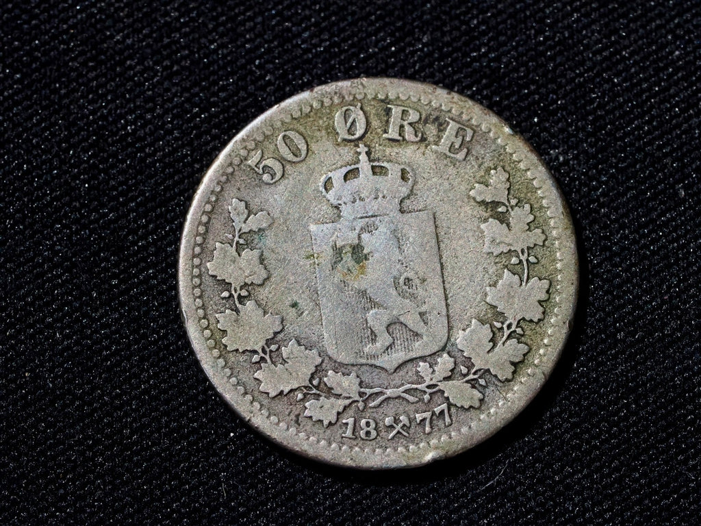 Norway  50 Ore 18770