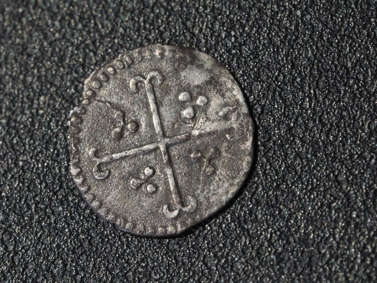 Elizabeth I Portcullis halfpenny mm Tun S.25811