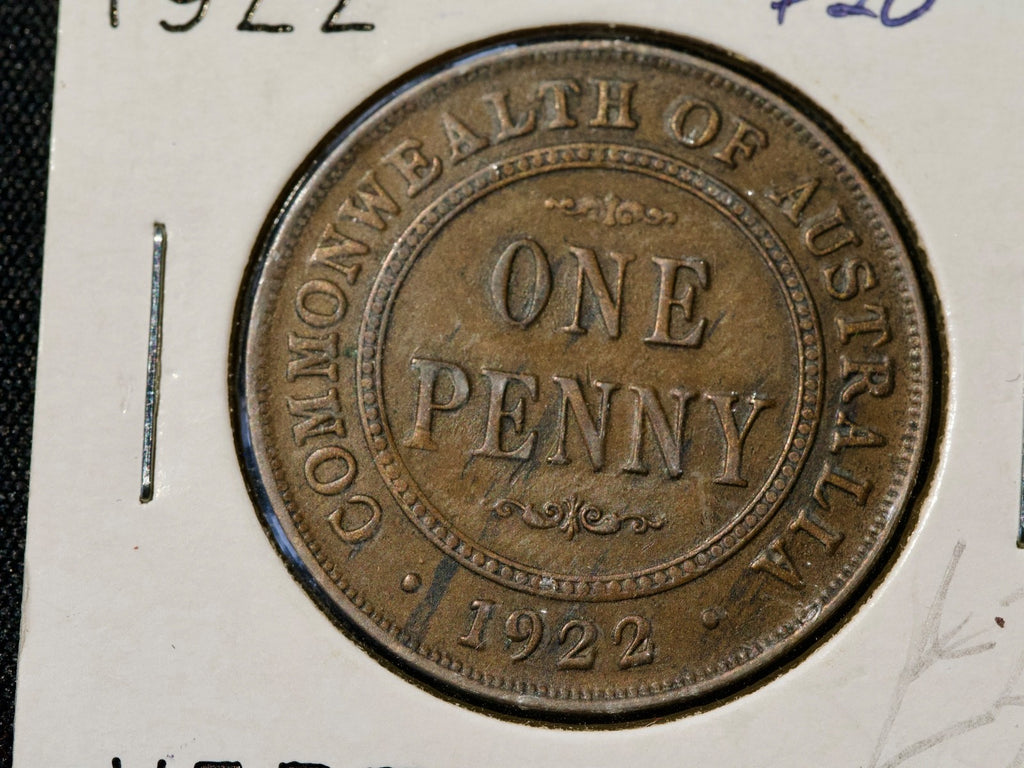 Australia 1922 penny0