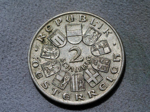 Austria 2 Schilling 1929 Theodor Billroth